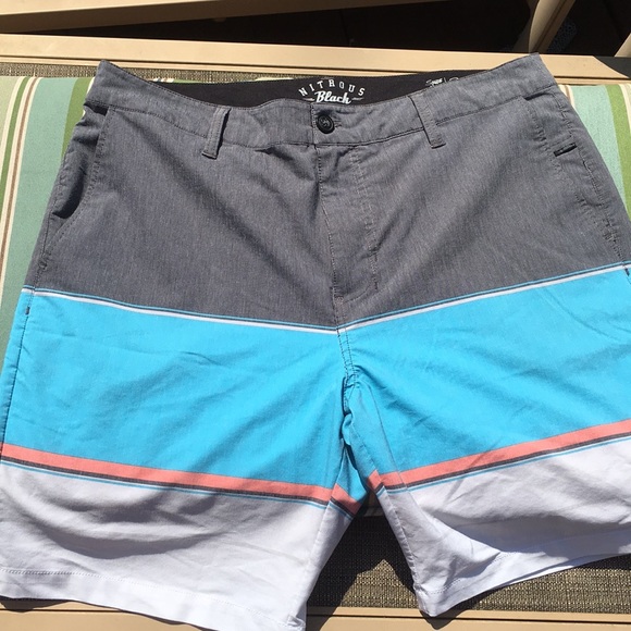 Nitrous Black Other - Nitrous Men’s swim trunks